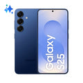 Samsung Galaxy S25 in Navy — brand stock image. Your device's condition matches its grade.
