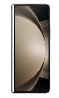 Samsung Galaxy Z Fold5 in Cream — brand stock image. Your device's condition matches its grade.