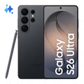 Samsung Galaxy S26 Ultra in Black — brand stock image. Your device's condition matches its grade.