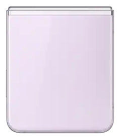 Samsung Galaxy Z Flip5 in Lavender — brand stock image. Your device's condition matches its grade.