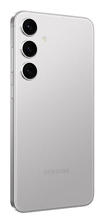 Samsung Galaxy S24+ in Marble Gray — brand stock image. Your device's condition matches its grade.