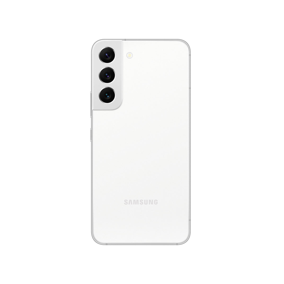 Samsung Galaxy S22 in Phantom White — brand stock image. Your device's condition matches its grade.