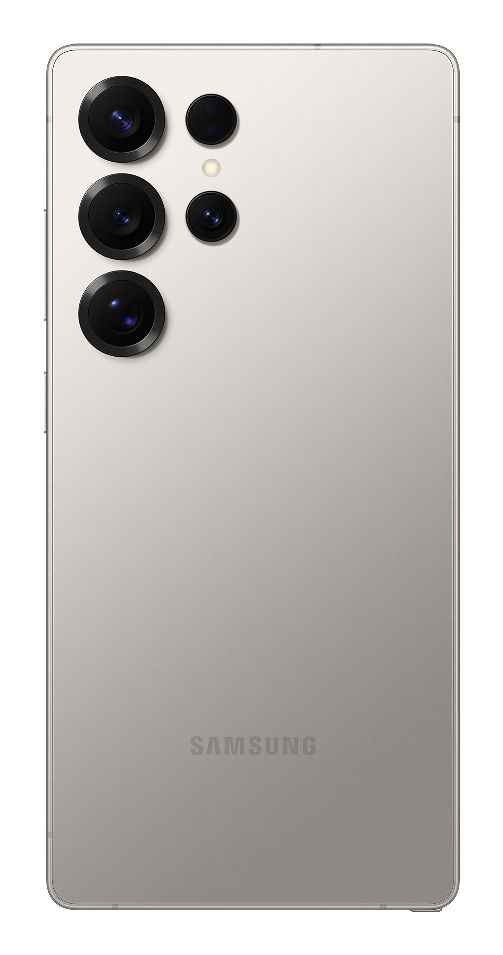 Samsung Galaxy S25 Ultra in Titanium Gray — brand stock image. Your device's condition matches its grade.