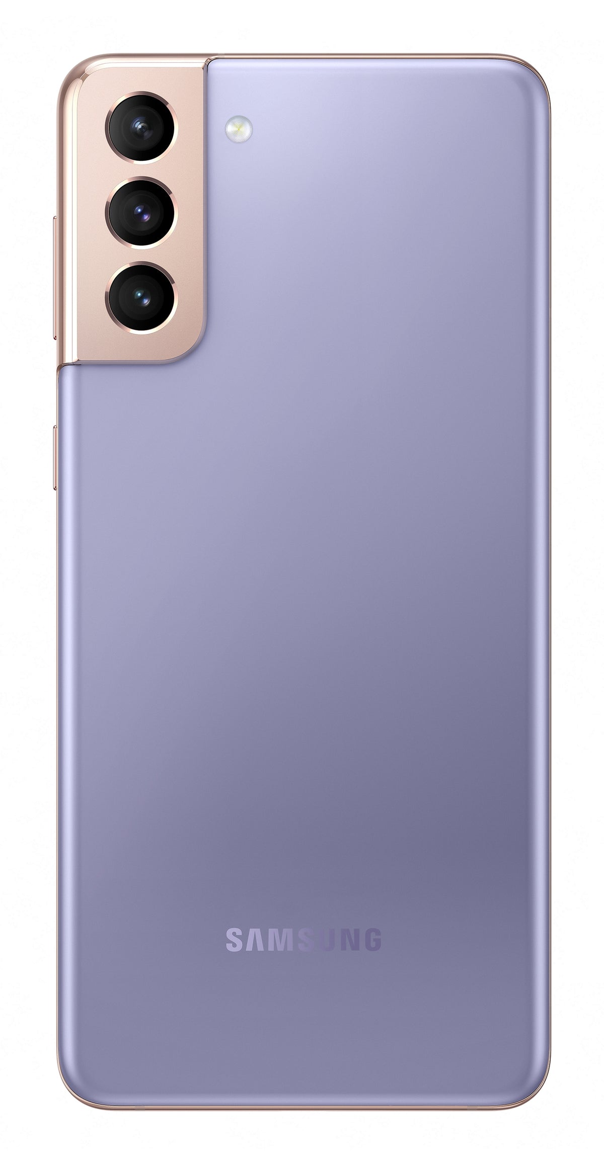 Samsung Galaxy S21+ in Phantom Violet — brand stock image. Your device's condition matches its grade.