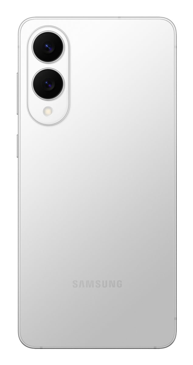 Samsung Galaxy S25 Edge in Titanium Silver — brand stock image. Your device's condition matches its grade.