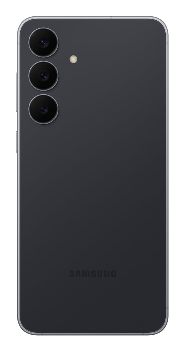 Samsung Galaxy S25 FE in Jetblack — brand stock image. Your device's condition matches its grade.
