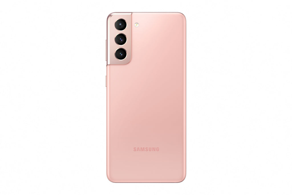 Samsung Galaxy S21 in Phantom Pink — brand stock image. Your device's condition matches its grade.