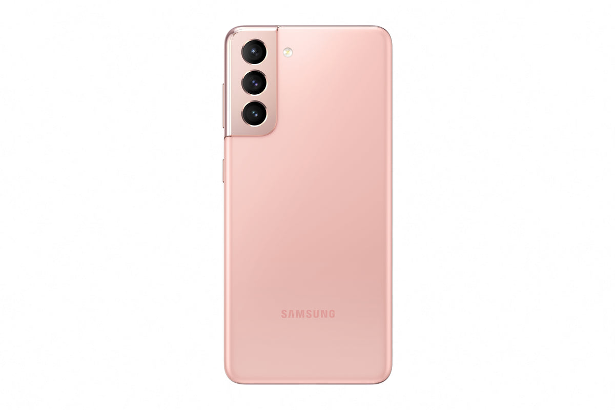 Samsung Galaxy S21 in Phantom Pink — brand stock image. Your device's condition matches its grade.