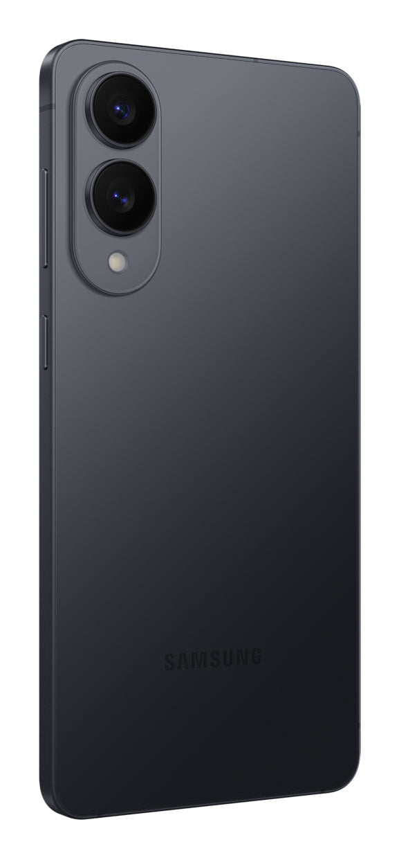 Samsung Galaxy S25 Edge in Titanium Jetblack — brand stock image. Your device's condition matches its grade.