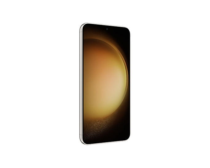 Samsung Galaxy S23+ in Cream — brand stock image. Your device's condition matches its grade.