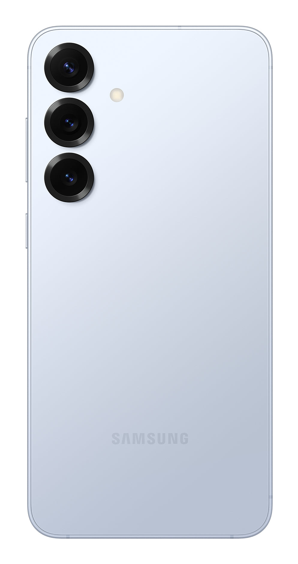 Samsung Galaxy S25+ in Icyblue — brand stock image. Your device's condition matches its grade.