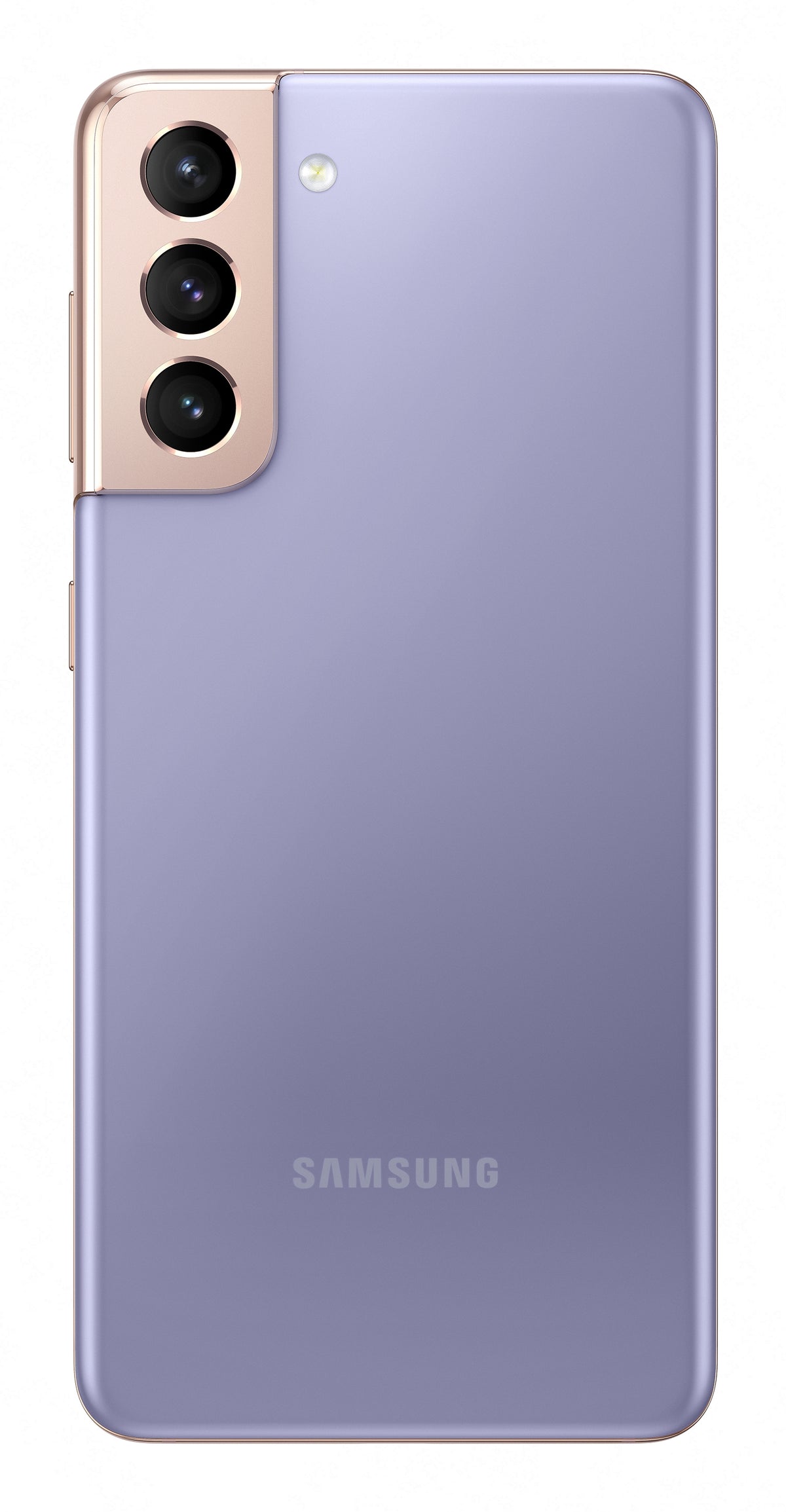 Samsung Galaxy S21 in Phantom Violet — brand stock image. Your device's condition matches its grade.