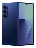 Samsung Galaxy Z Fold7 in Blue Shadow — brand stock image. Your device's condition matches its grade.