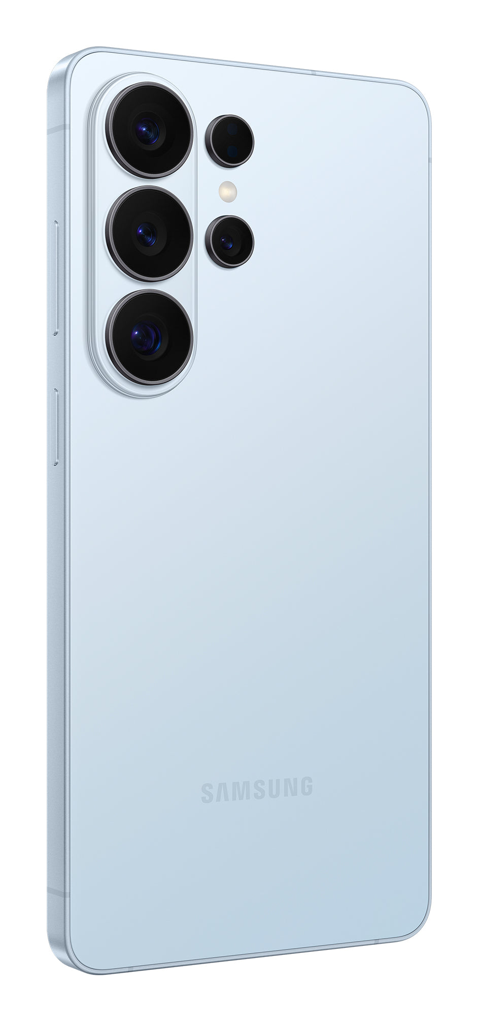 Samsung Galaxy S26 Ultra in Sky Blue — brand stock image. Your device's condition matches its grade.