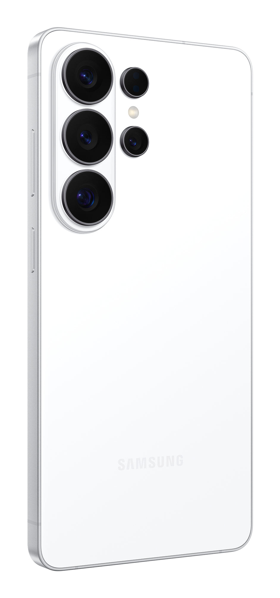 Samsung Galaxy S26 Ultra in White — brand stock image. Your device's condition matches its grade.