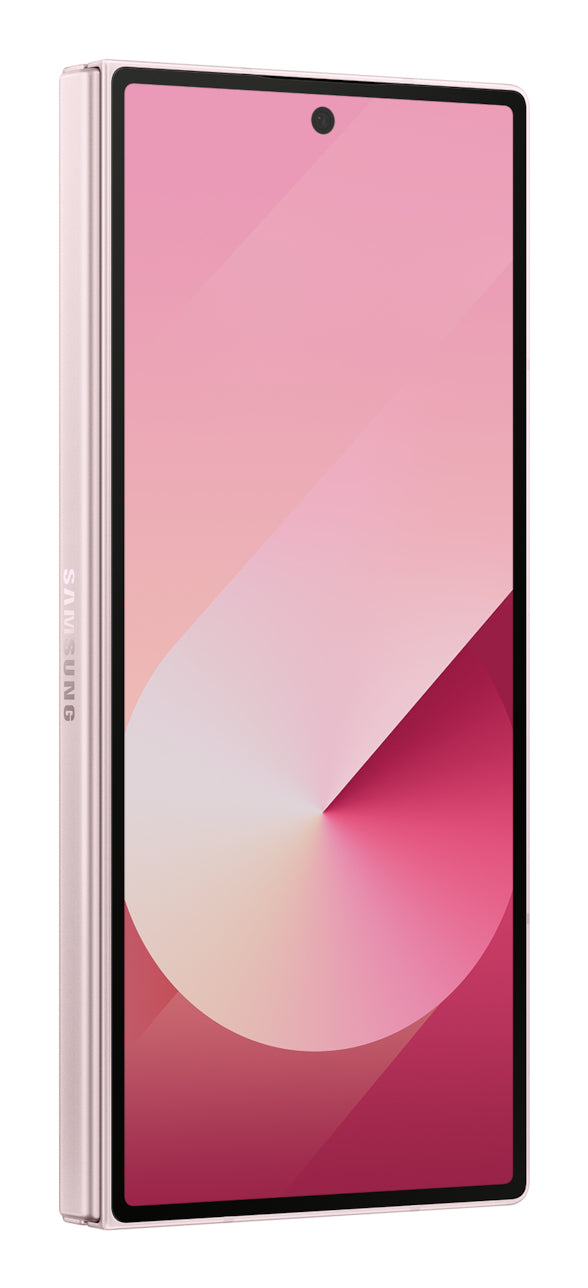 Samsung Galaxy Z Fold6 in Pink — brand stock image. Your device's condition matches its grade.