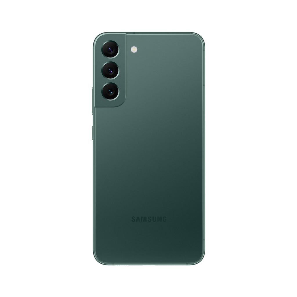 Samsung Galaxy S22+ in Green — brand stock image. Your device's condition matches its grade.