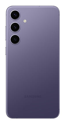 Samsung Galaxy S24+ in Cobalt Violet — brand stock image. Your device's condition matches its grade.