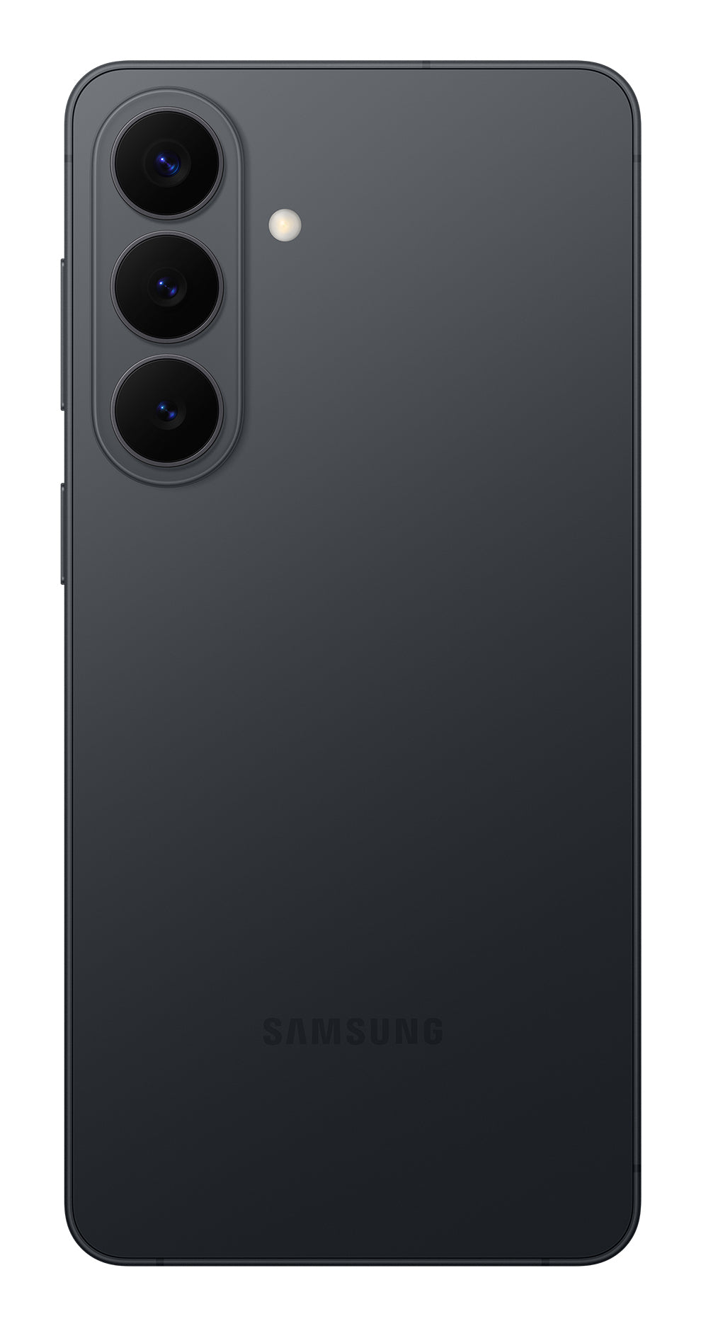 Samsung Galaxy S26 in Black — brand stock image. Your device's condition matches its grade.