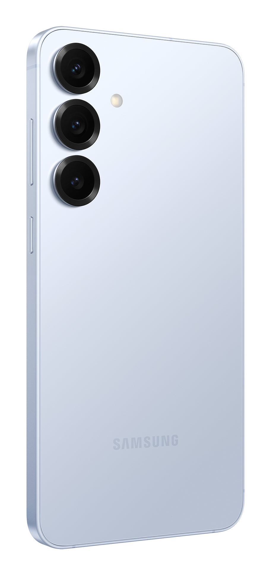 Samsung Galaxy S25+ in Icyblue — brand stock image. Your device's condition matches its grade.