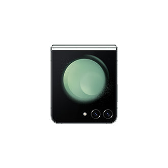 Samsung Galaxy Z Flip5 in Mint — brand stock image. Your device's condition matches its grade.