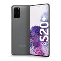 Samsung Galaxy S20+ in Cosmic Gray — brand stock image. Your device's condition matches its grade.
